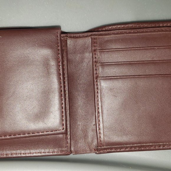 Polo by Ralph Lauren brown leather wallet - Picture 2 of 8